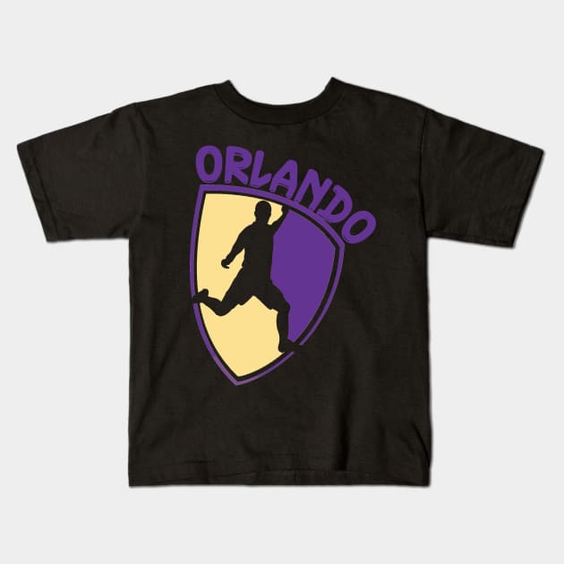 Orlando Soccer Kids T-Shirt by JayD World